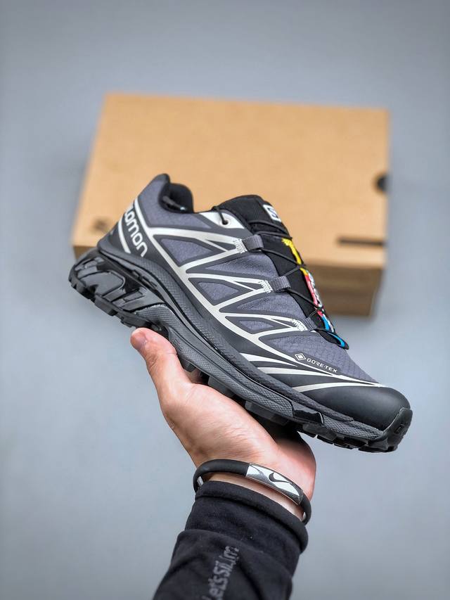 K Salomon Xa Pro 3D Adv 萨洛蒙户外越野跑鞋 鞋面采用sensifit贴合技术 全方位贴合包裹脚型 鞋跟部鞋底牵引设计 提供强大的抓地性能