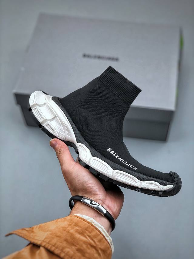 公司级 Balenciaga Phantom Sneaker 3Xl 袜套巴黎世家全新十代半拖潮流跑鞋 原厂原档案开发 原盒原标 原厂组合底开模 采用原厂材料所