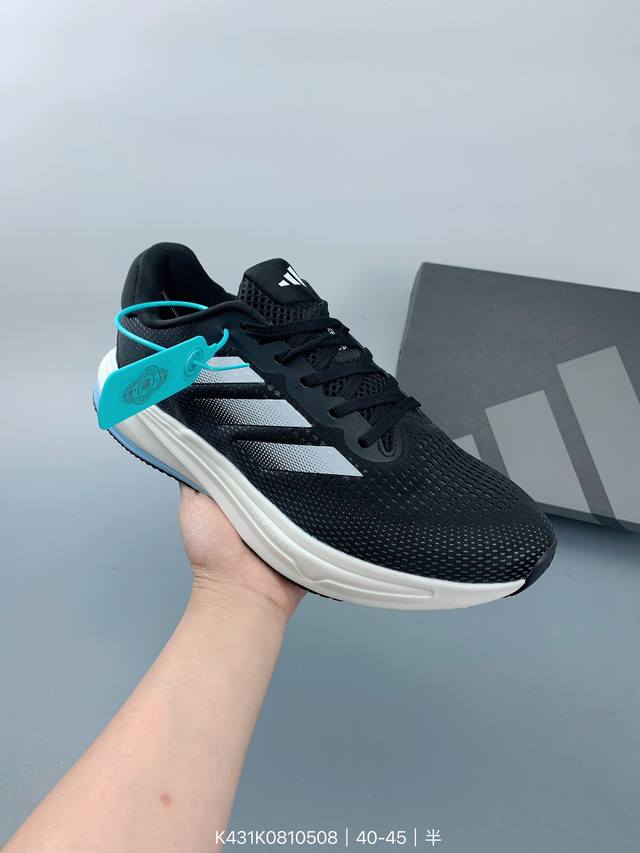Adidas Supernova Rise M 马拉松专业赛事休闲运动跑步鞋编织网布极强透气性 鞋面底部是一圈点胶 提升包裹感 Size：如图 编码：K43 8