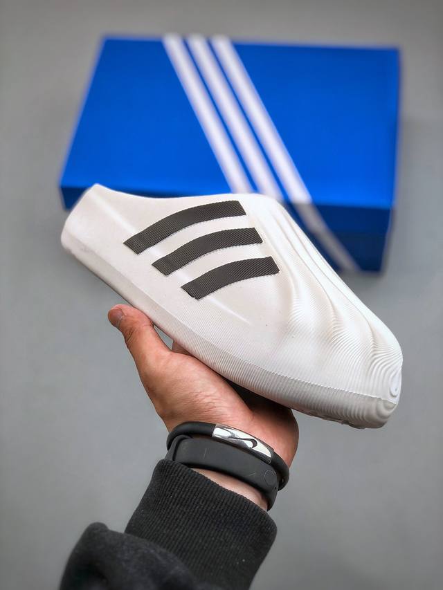 Adidas Originals Adifom Superstar Mule 鸭鸭鞋阿迪今夏爆款包头鸭鸭拖鞋 #得物小红书网红达人明星同款 今夏爆款 货号：If