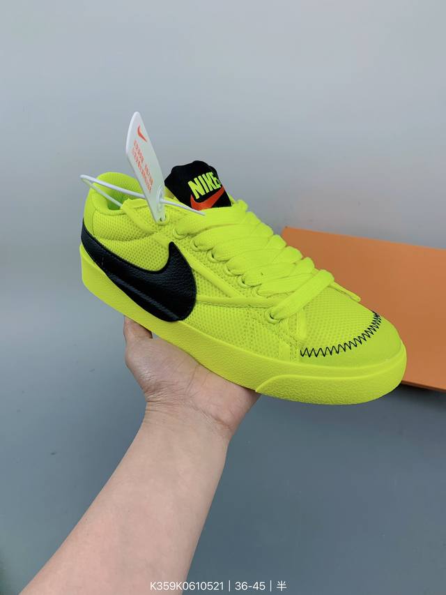 Nike Blazer Low Jumbo 低帮休闲鞋 Size：如图 编码：K359K0610521
