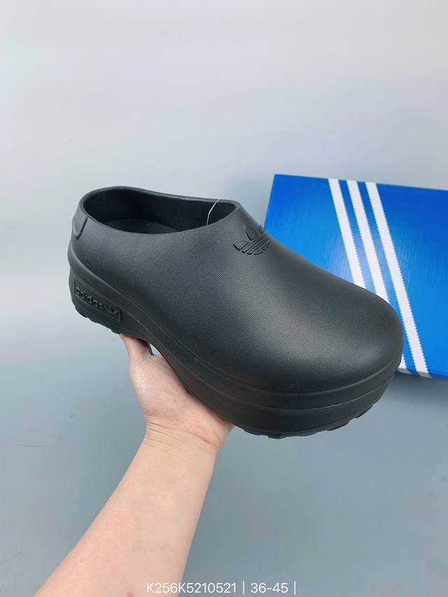 Adidas 三叶草 Adifom Stan Smith 穆勒厨师鞋厚底运动凉鞋 Size：如图 编码：K256K5210521