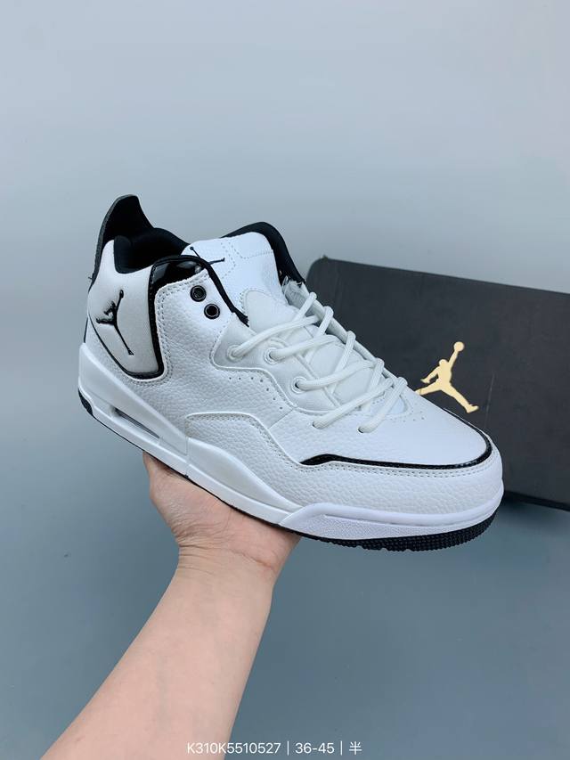 耐克nike Air Jordan Courtside 23迈克尔 乔丹aj3代简版中帮复古休闲运动文化篮球鞋 Size：如图 编码：K310K55 27