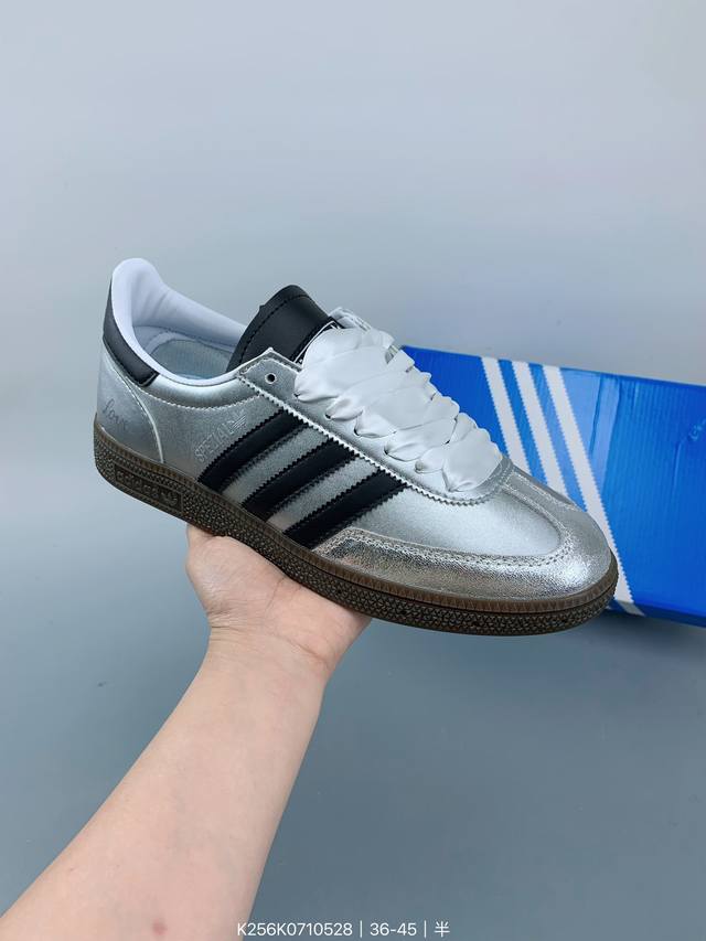 Adidas Originals Handball Spzl 阿迪达斯 低帮 舒适潮流轻便耐磨防滑低帮板鞋男女同款 Size：如图 编码：K256K071052